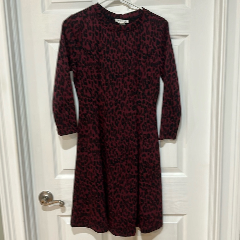 Fit and flare dress, beach lunch lounge